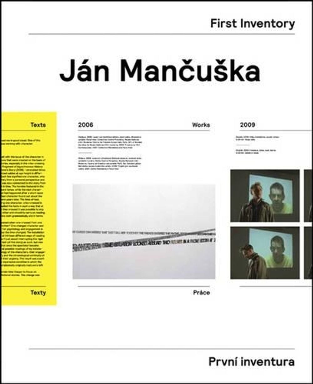 Jn Mancuka: First Inventory by Karel Cisar (Czech) Paperback Book