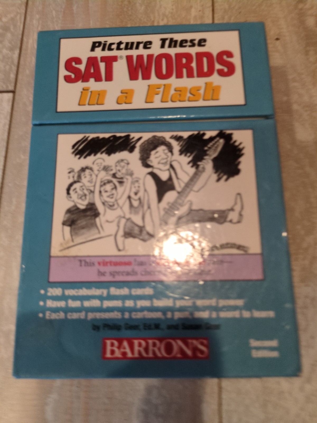 Picture These SAT Words in a Flash by Philip Geer (2010, Cards,Flash Cards,…