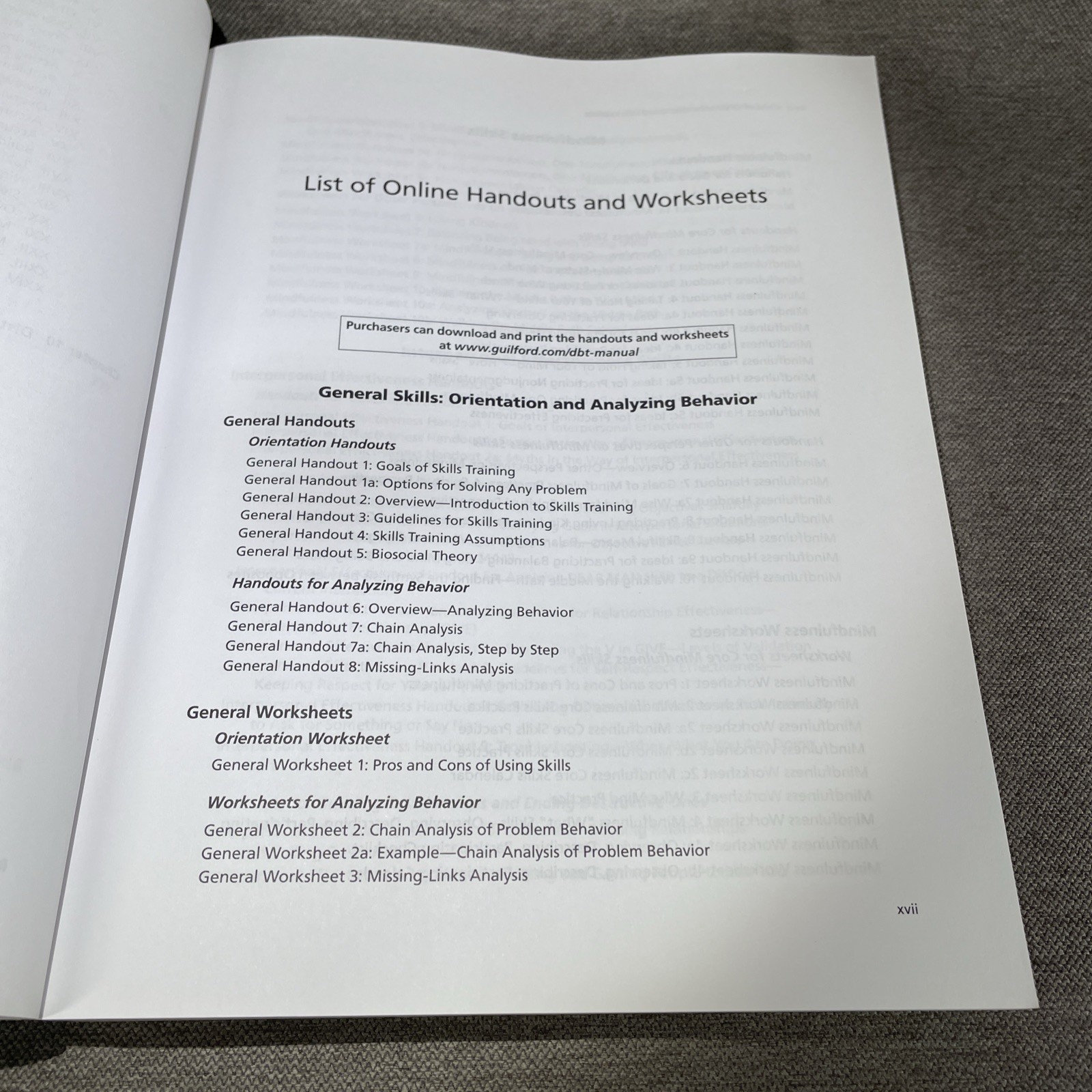 DBT Skills Training Manual 2nd Ed by Marsha M. Linehan 2014 Trade Paperback