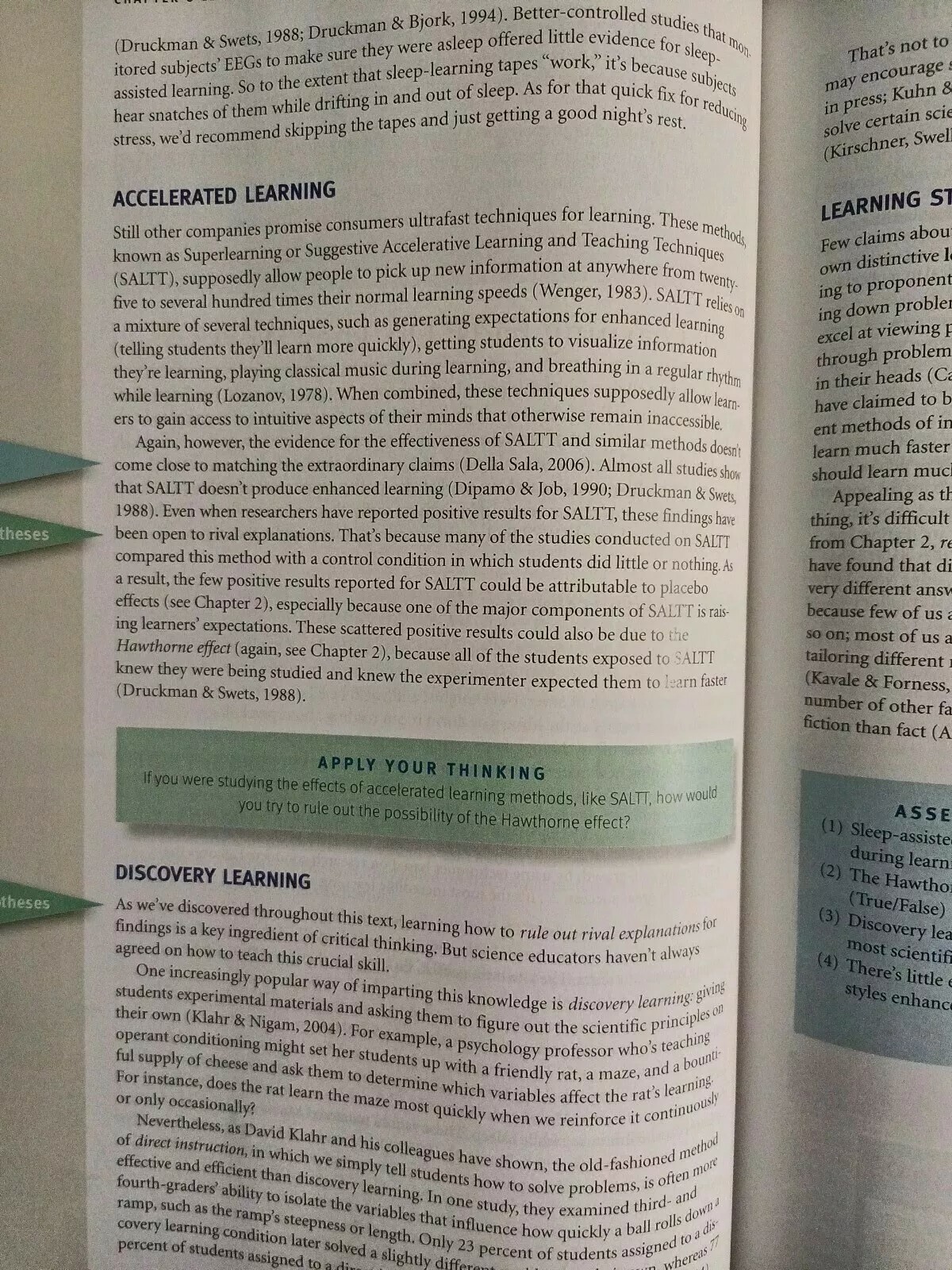 PSYCHOLOGY: From Inquiry to Understanding (2009 Hardback Book)