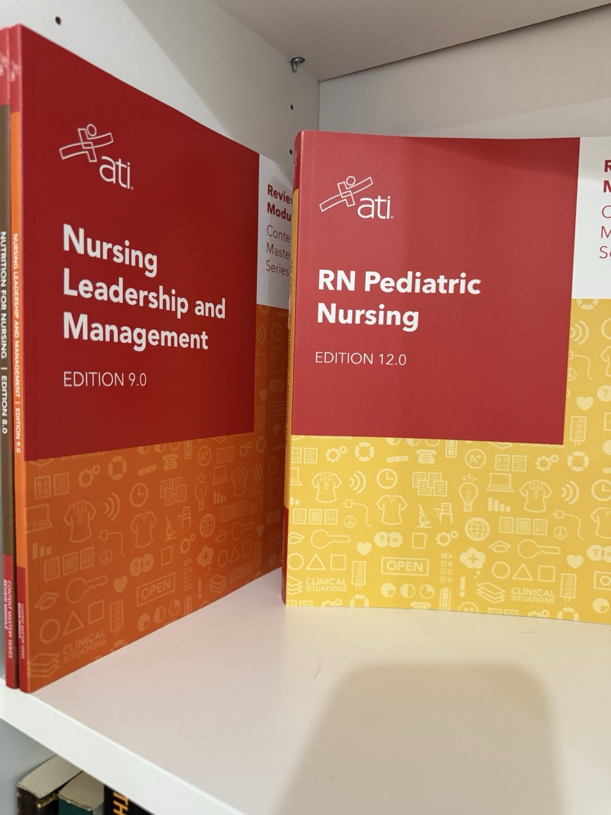 ATI Content Mastery Series Review Module Books. Set Of 9. 2023 Editions