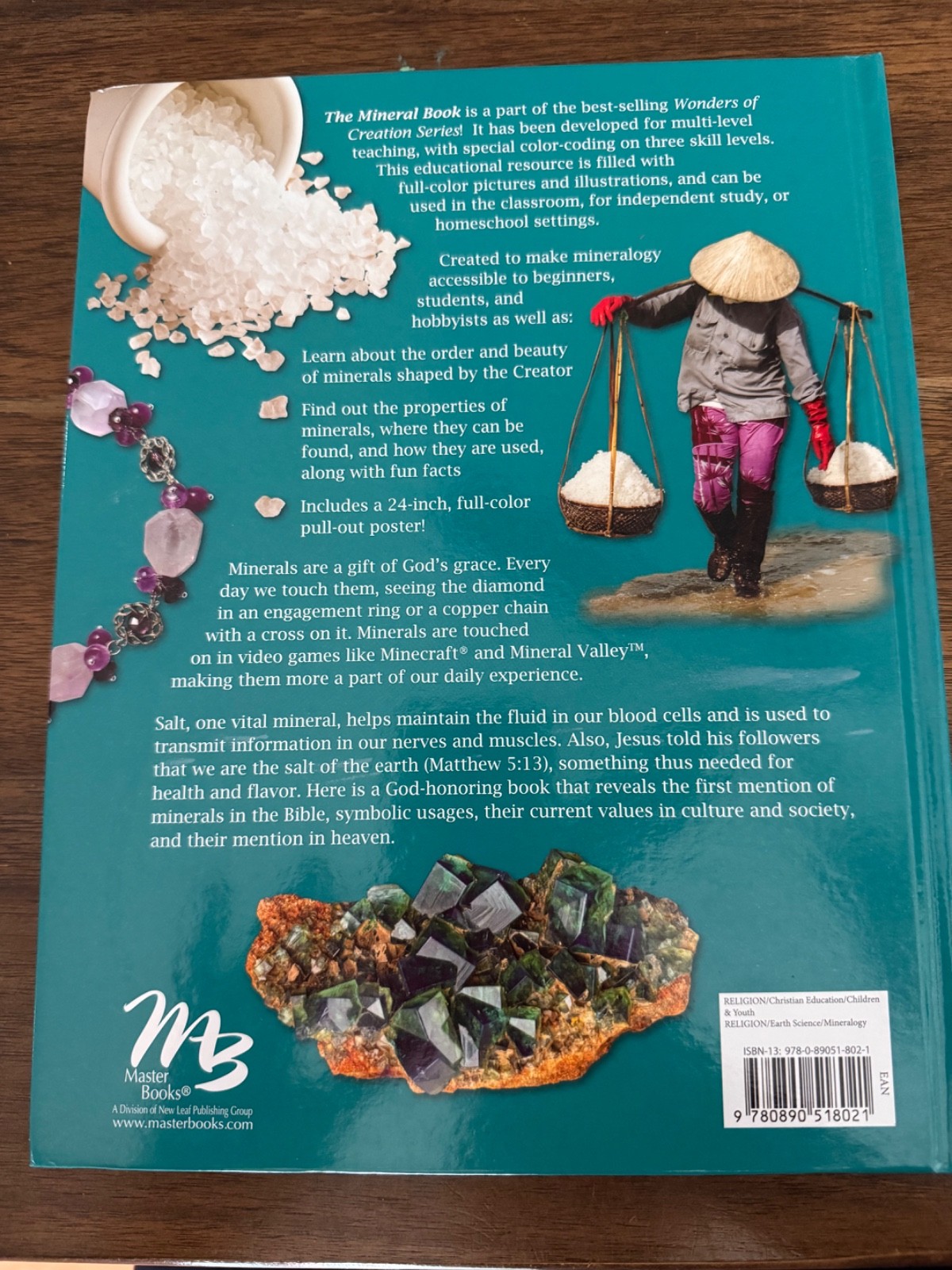 The Mineral Book; Hardcover Master Books Science Curriculum
