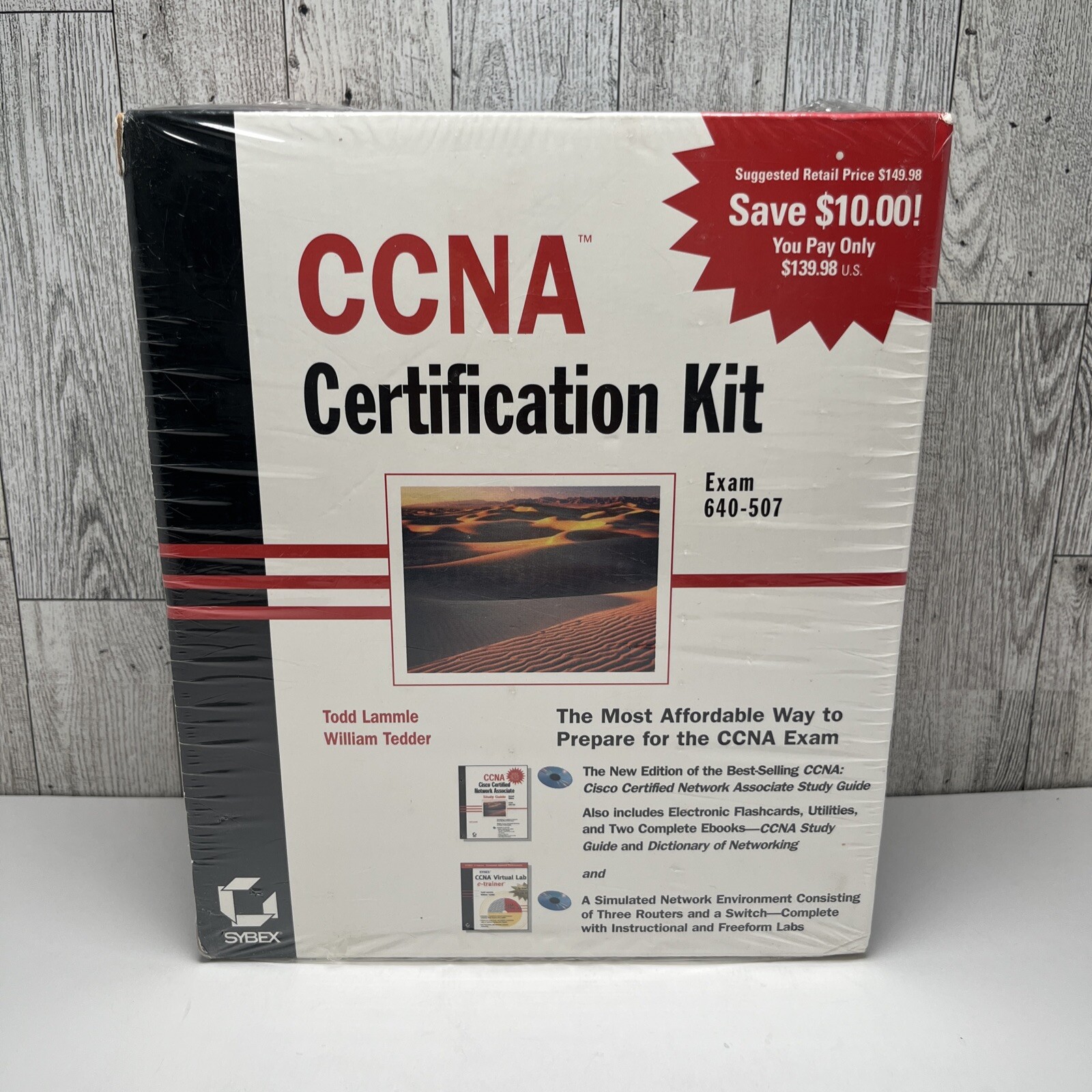 CCNA Certification Kit Exam 640-507 Pub 2000 SYBEX – New Sealed