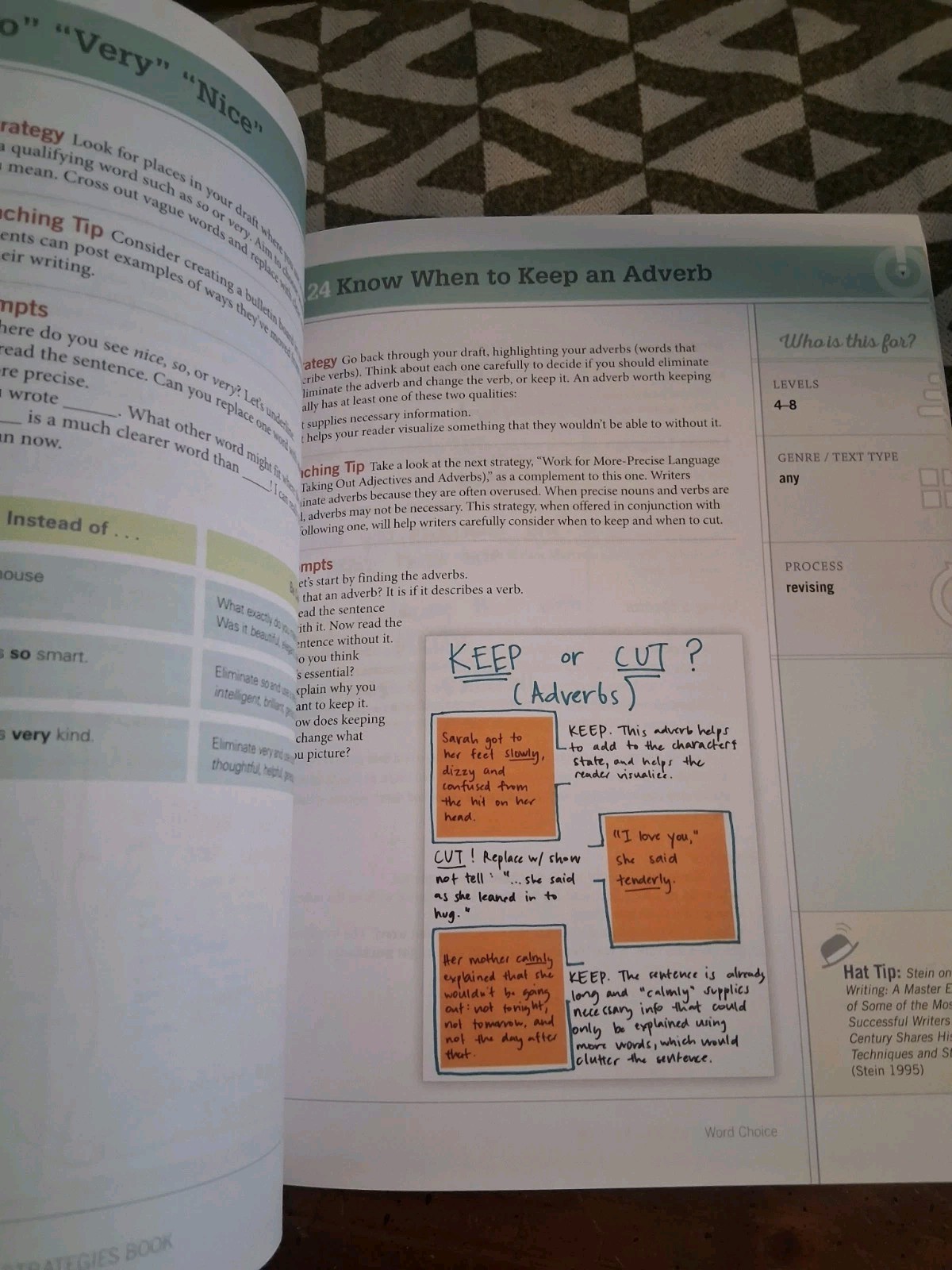 The Writing Strategies Book by Jennifer Serravallo (410 pages) Softcover