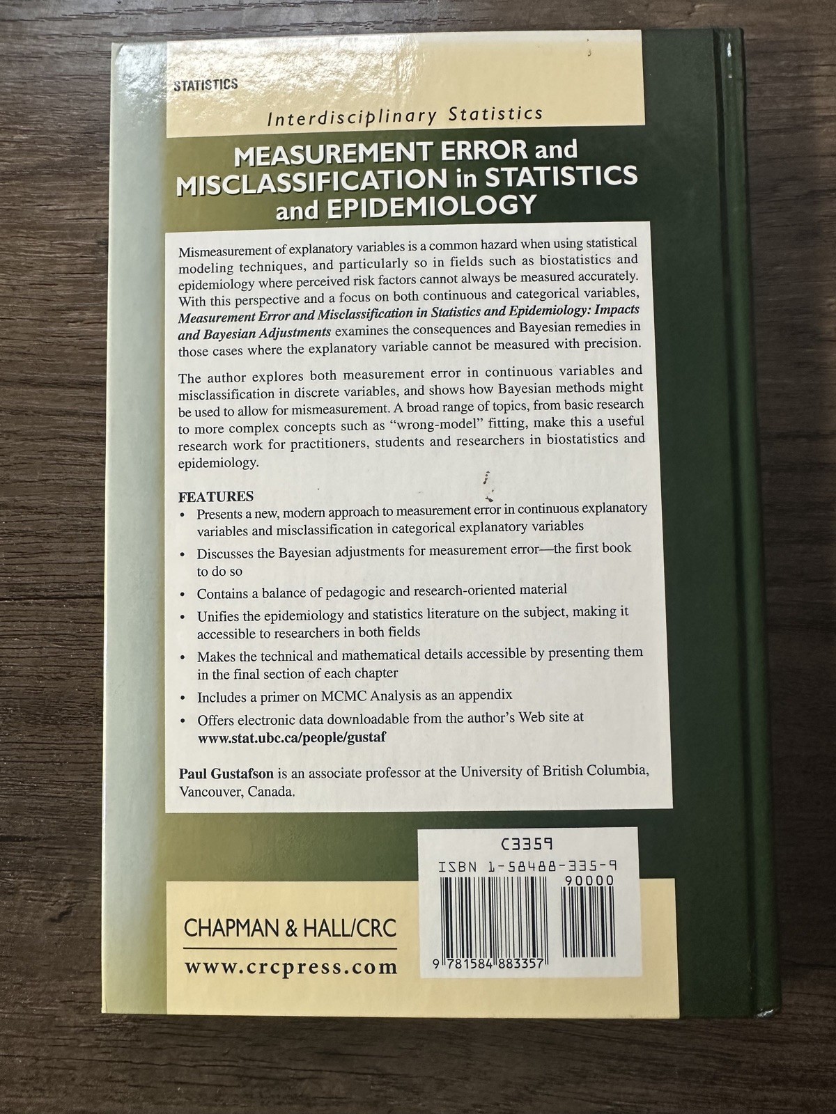 Measurement Error and Misclassification …
