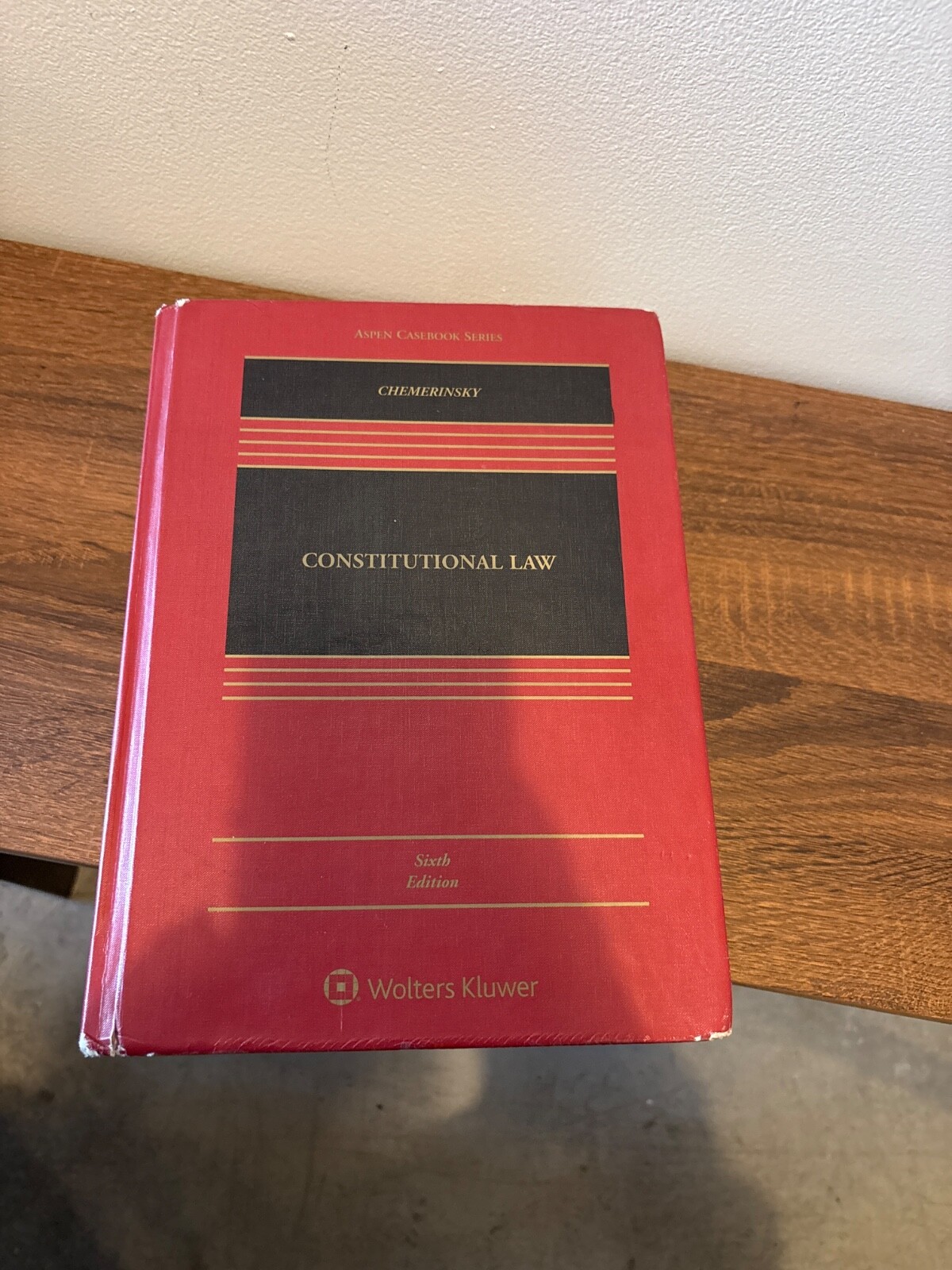 Aspen Casebook Ser.: Constitutional Law by Erwin Chemerinsky (2019, Book, Other)
