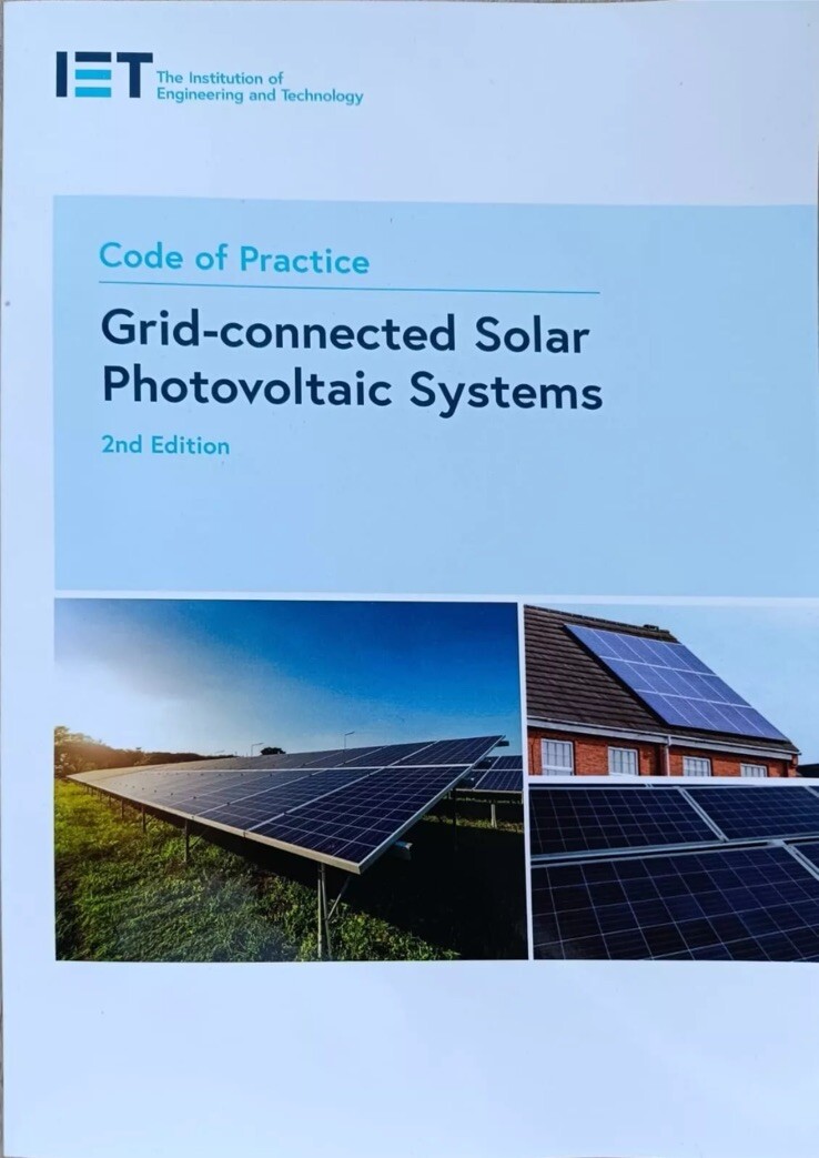 Grid-Connected Solar Photovoltaic Systems Code of Practice 9781839537516