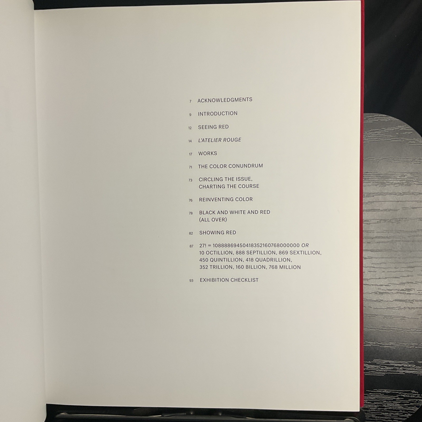 REDS Mnuchin Gallery Art Exhibition Catalog 2018 Suede Hardcover Brilliant Book