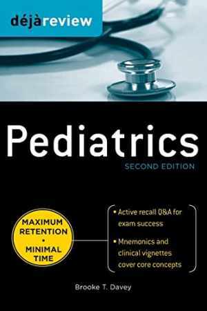 Deja Review Pediatrics, 2nd Edition – Paperback, by Davey Brooke – Good