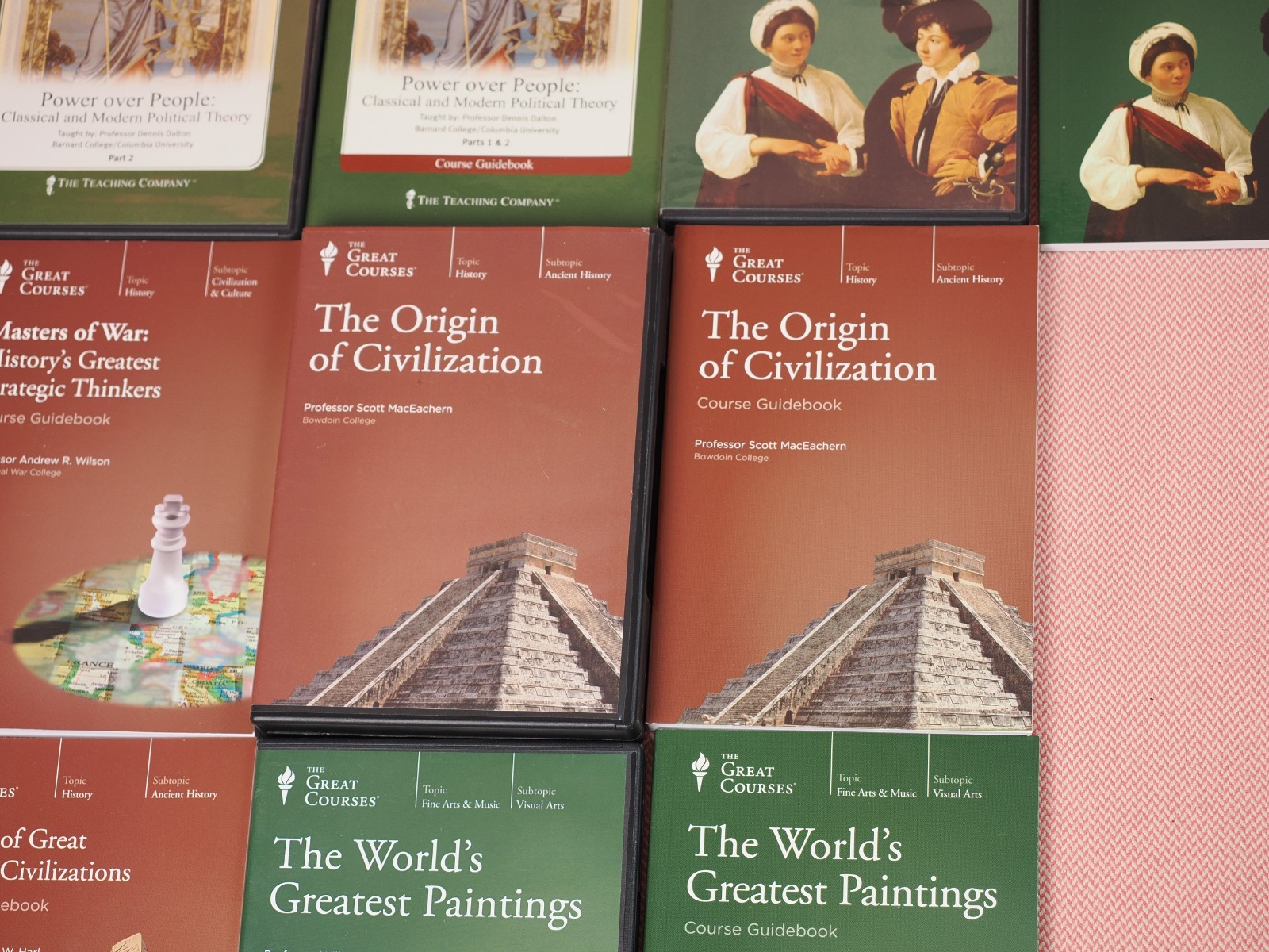 The Great Courses Collection DVD and Guide Book Philosophy Fine Arts Music