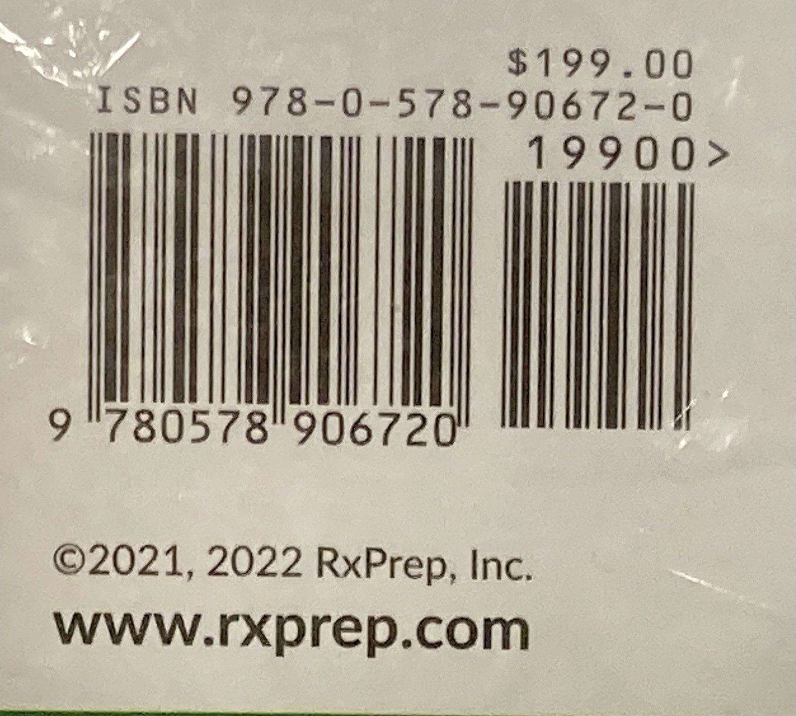 RxPrep 2022 NAPLEX Course Book for Pharmacist Licensure Exam Preparation New