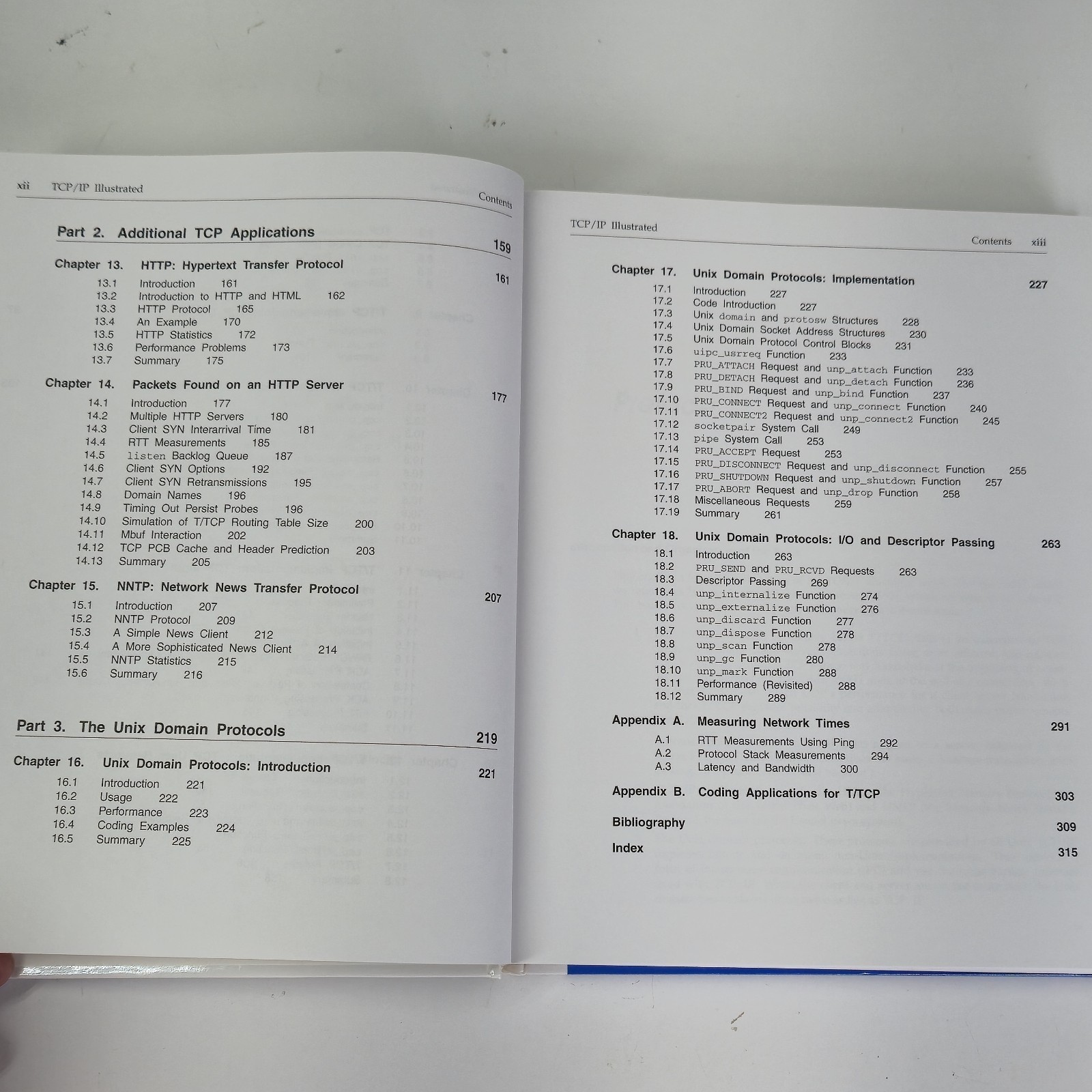 TCP/IP Illustrated: Volume 3 TCP Transactions HTTP NNTP Unix Domain Protocols