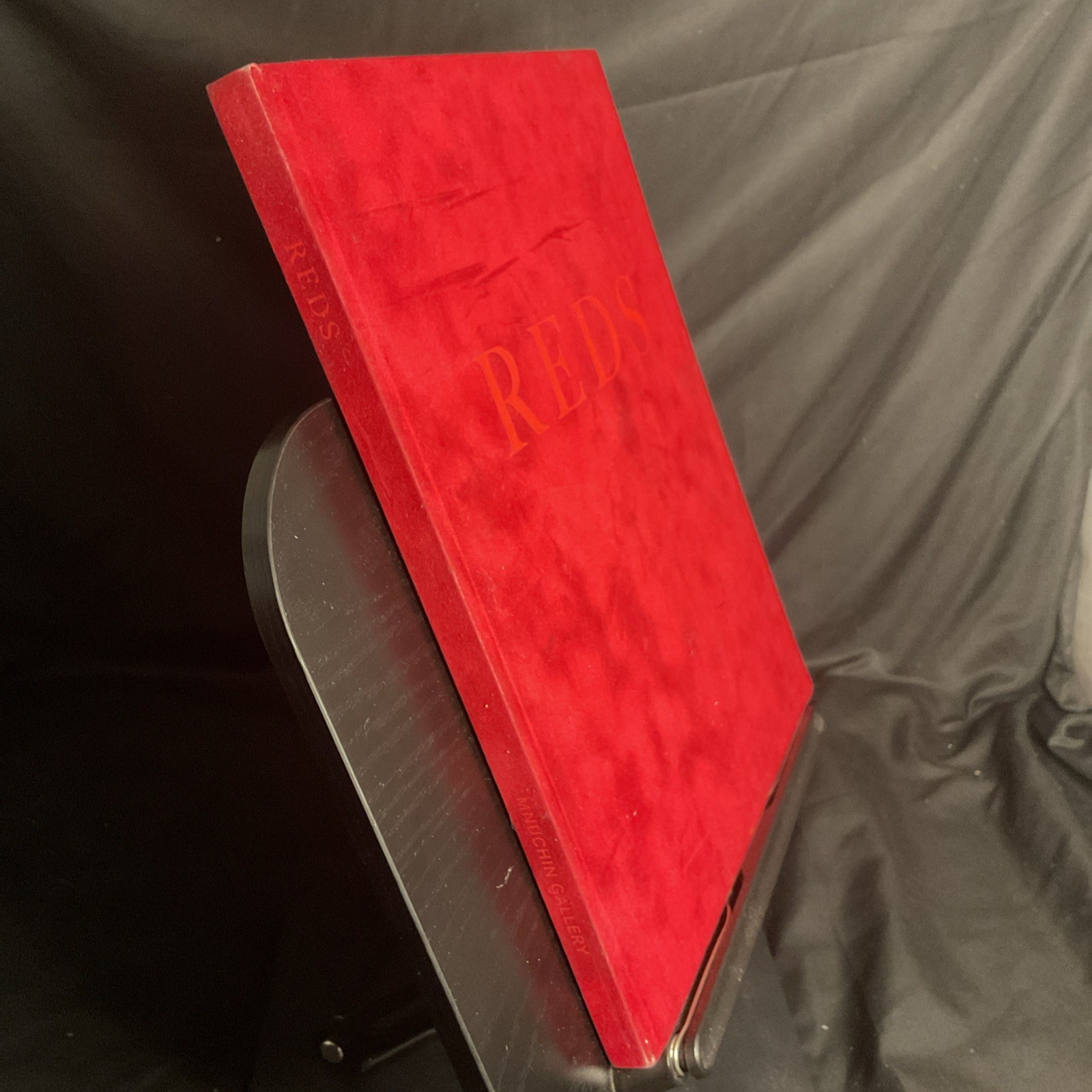 REDS Mnuchin Gallery Art Exhibition Catalog 2018 Suede Hardcover Brilliant Book