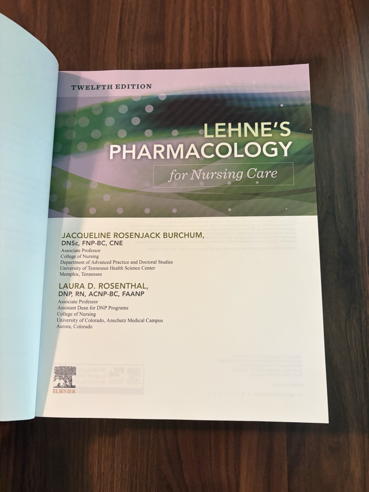 Lehne’s Pharmacology for Nursing Care By Burchum and Rosenthal 12th Edition