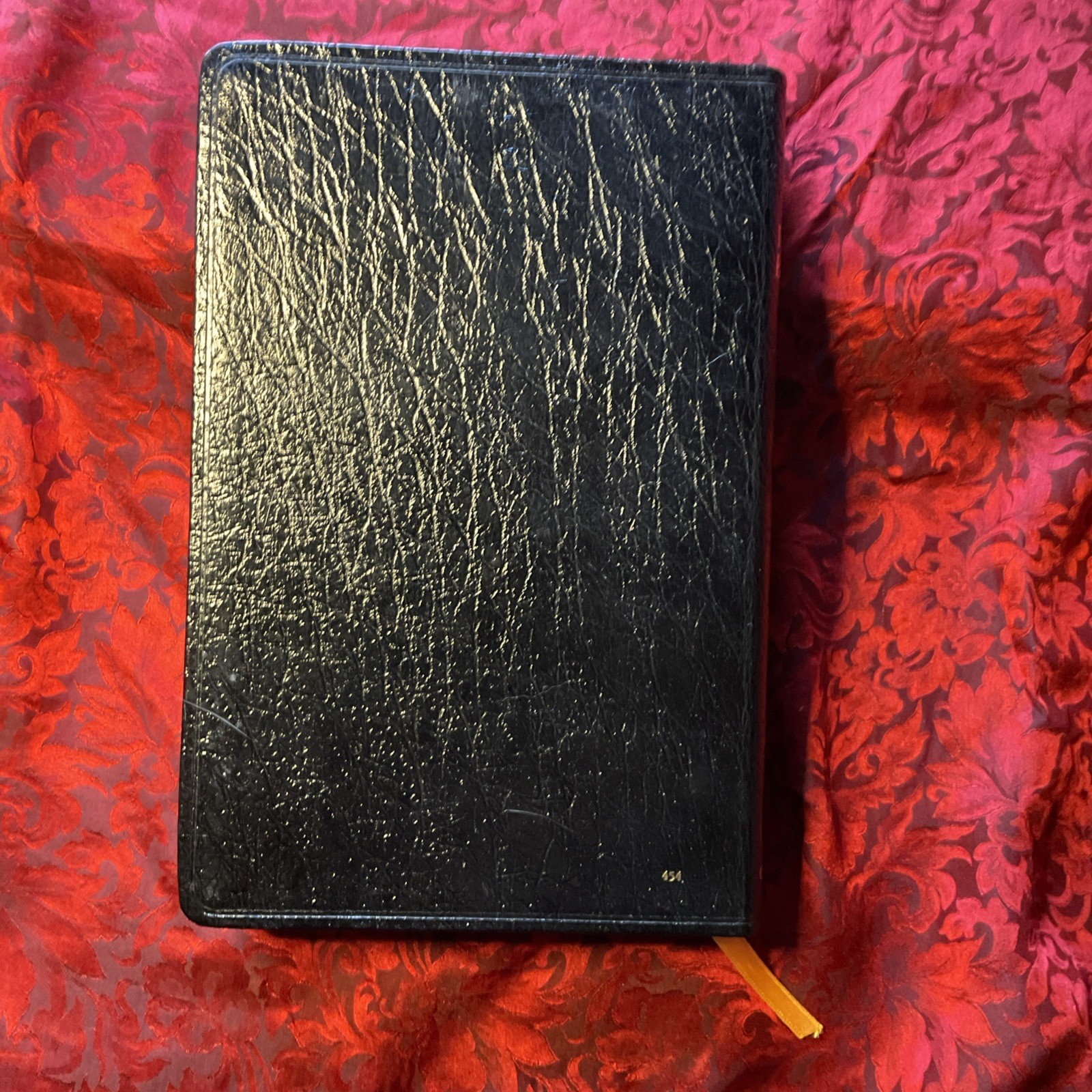 Holy Bible NAB New American Bible Thumb Index Genuine Leather