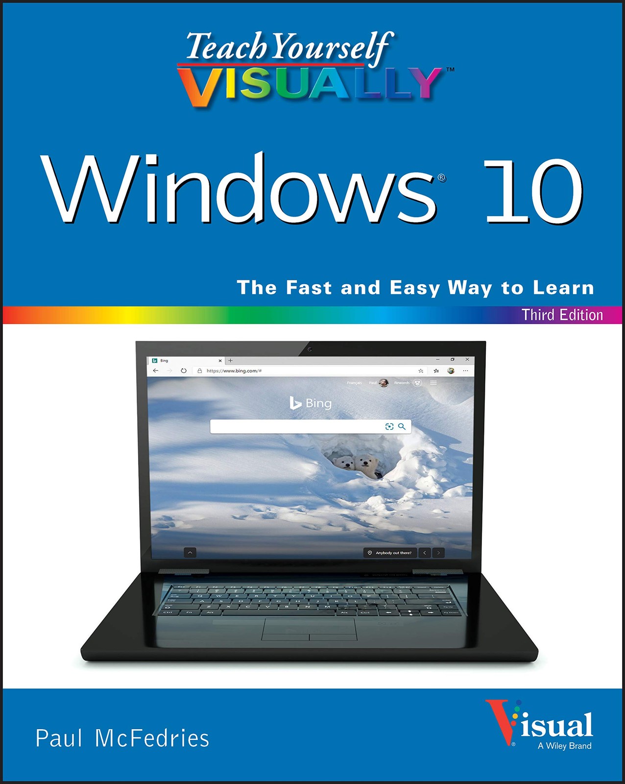 Teach Yourself VISUALLY Windows 10 – paperback McFedries, Paul
